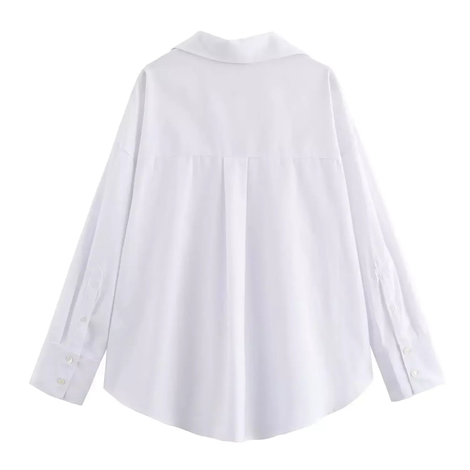Cotton Oxford Blouse Stylish Comfort Women