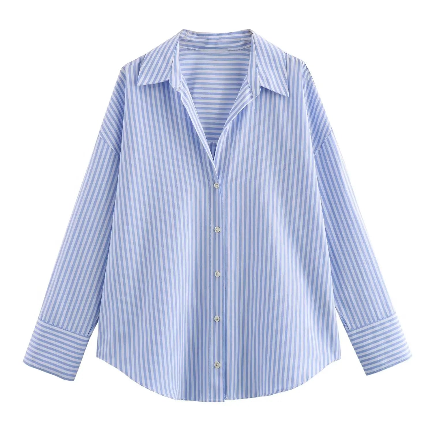 Cotton Oxford Blouse Stylish Comfort Women