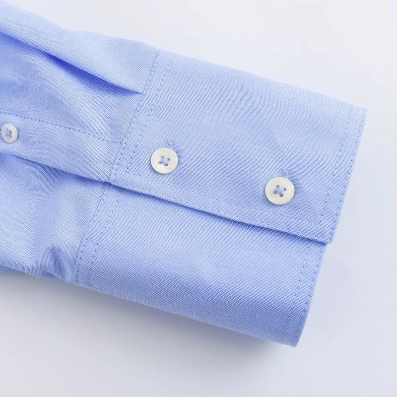 Cotton Oxford Blouse Stylish Comfort Women - Glamora