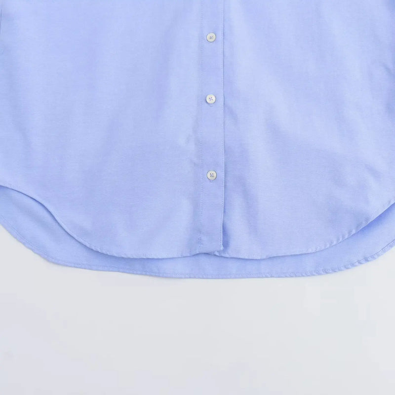 Cotton Oxford Blouse Stylish Comfort Women - Glamora
