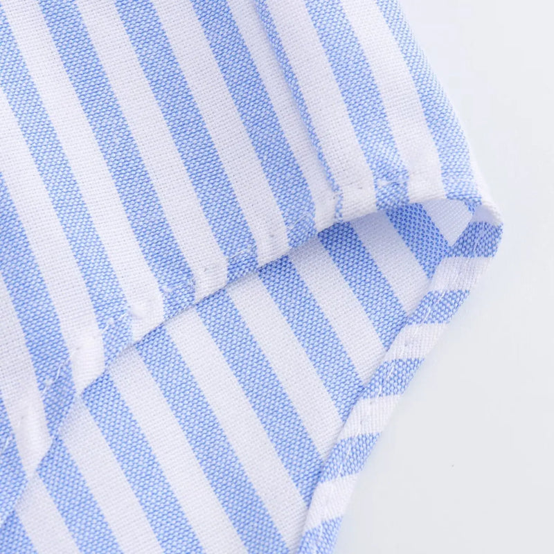 Cotton Oxford Blouse Stylish Comfort Women - Glamora