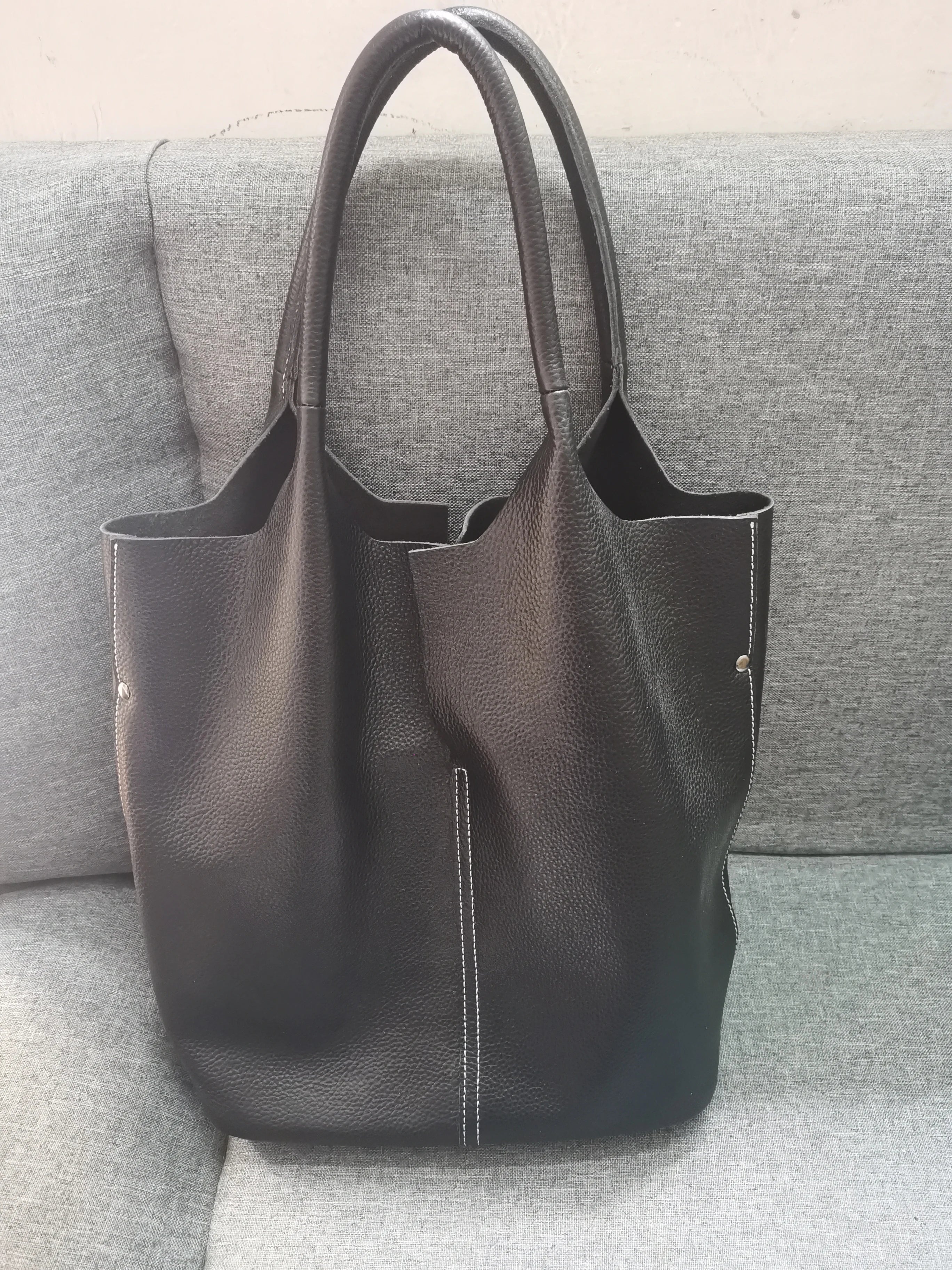 Soft Leather Tote Large Capacity Women
