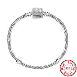 Handmade Sterling Silver Zircon Heart Set - Glamora