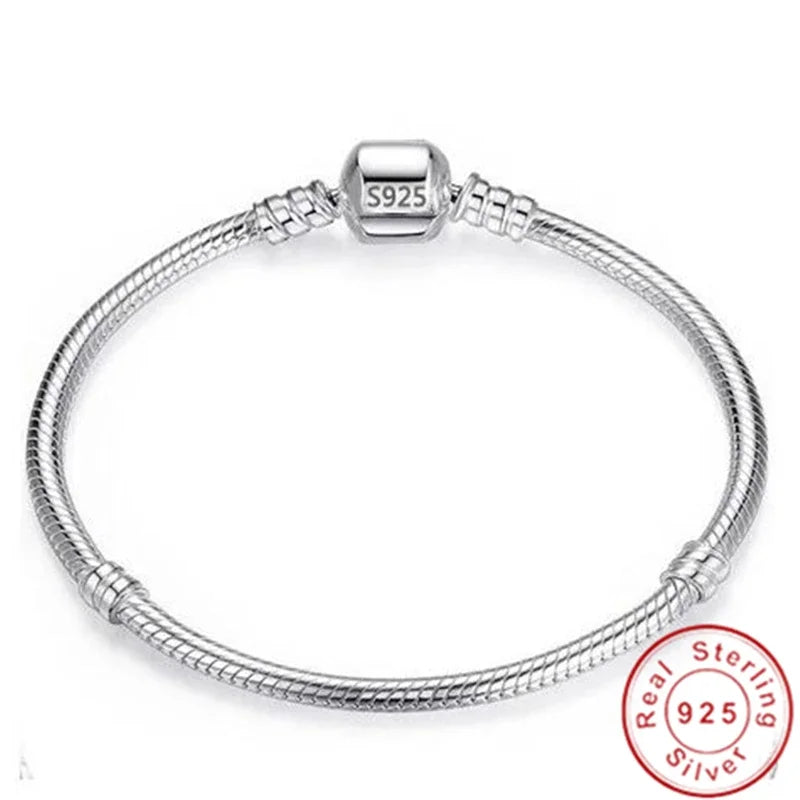 Handmade Sterling Silver Zircon Heart Set - Glamora