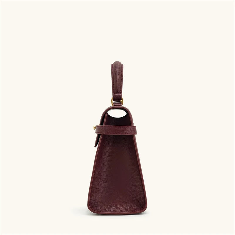 Large Leather Crossbody Bag Elegant Women - Glamora
