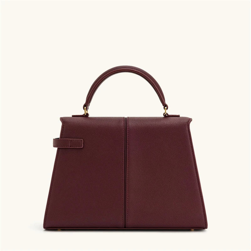 Large Leather Crossbody Bag Elegant Women - Glamora