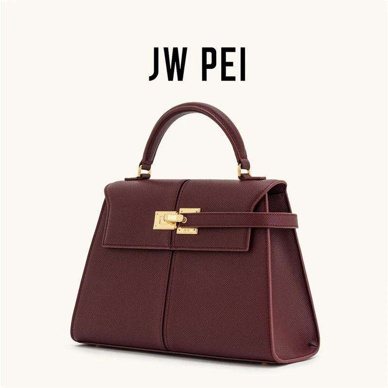 Large Leather Crossbody Bag Elegant Women - Glamora
