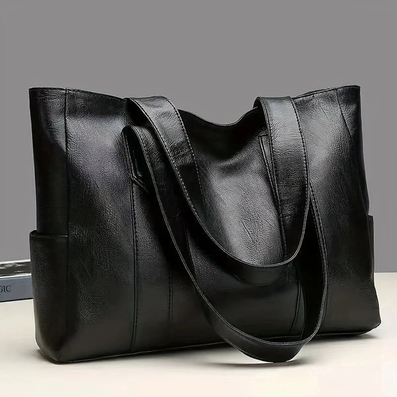 Vintage Large Tote Bag Commute - Glamora