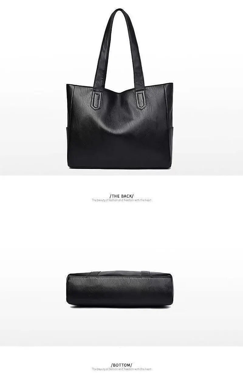Vintage Large Tote Bag Commute - Glamora