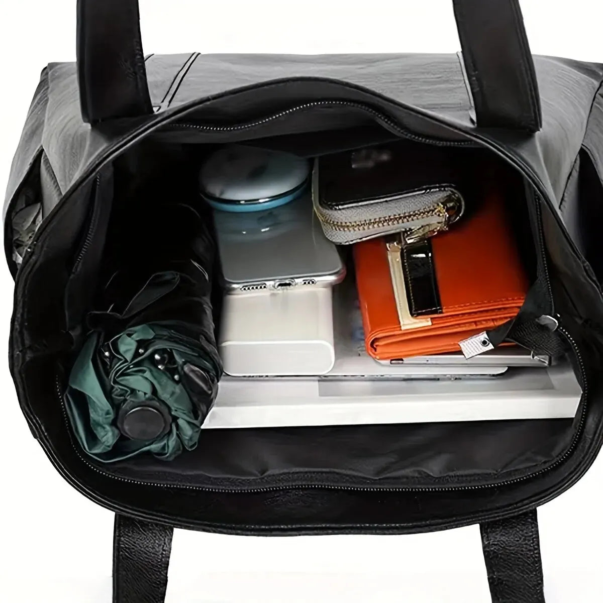 Vintage Large Tote Bag Commute