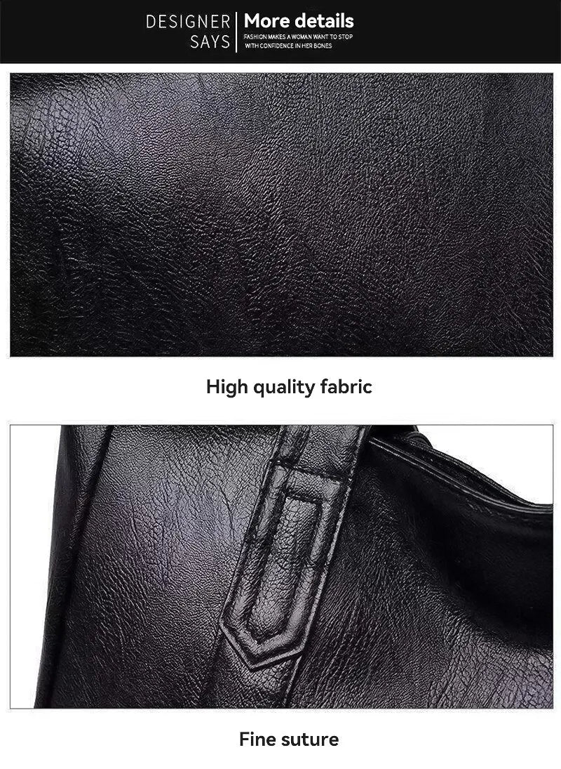 Vintage Large Tote Bag Commute - Glamora
