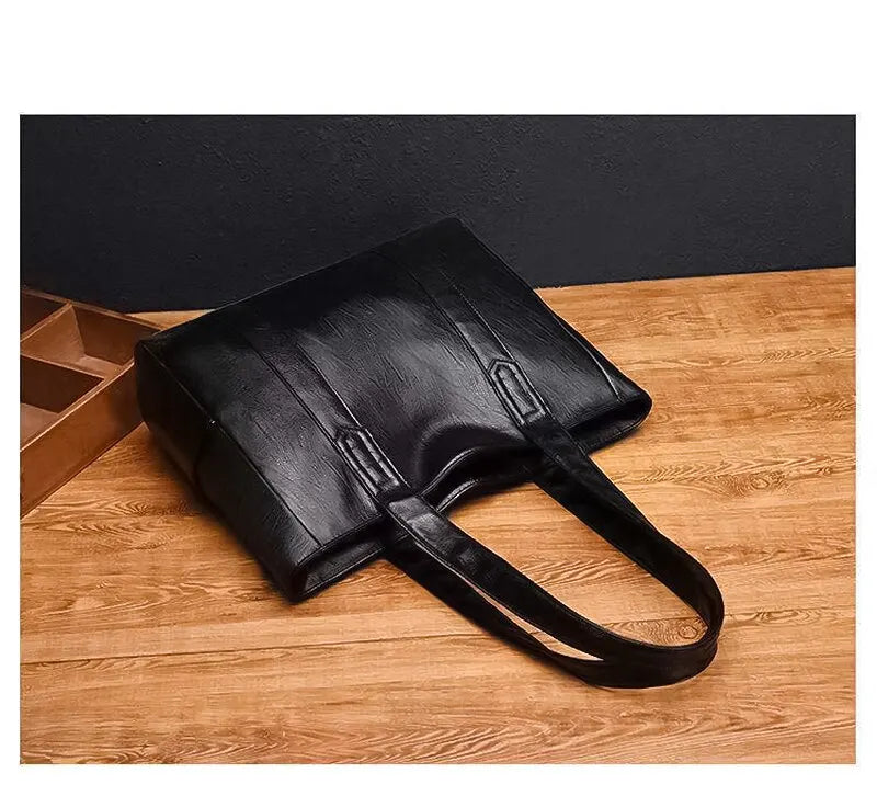 Vintage Large Tote Bag Commute - Glamora