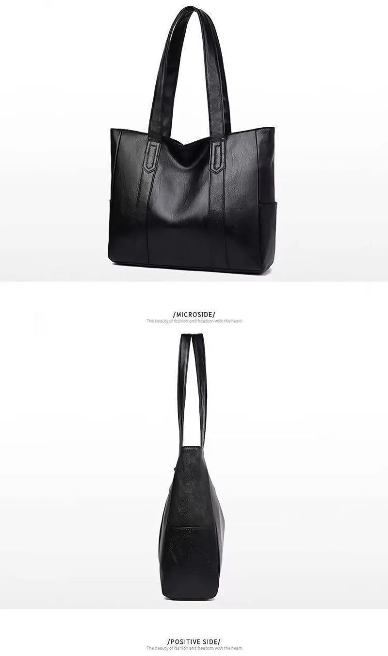 Vintage Large Tote Bag Commute - Glamora