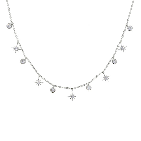 Gold Plated North Star Pendant Necklace - Glamora