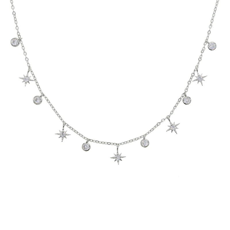 Gold Plated North Star Pendant Necklace - Glamora