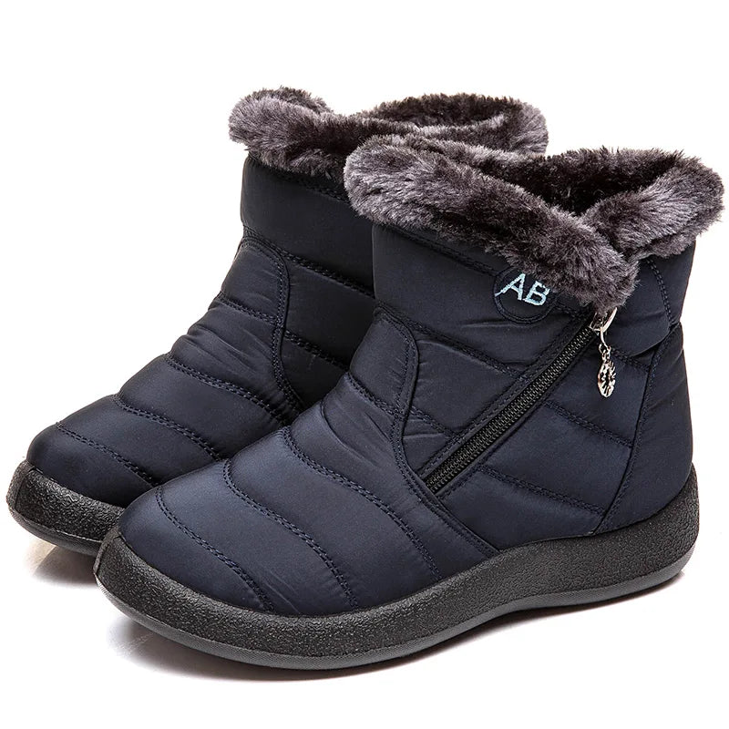 Fur Lined Winter Boots Warm Comfort - Glamora