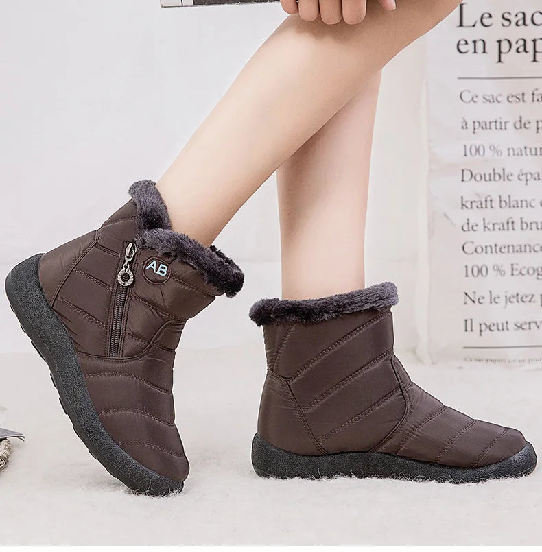 Fur Lined Winter Boots Warm Comfort - Glamora