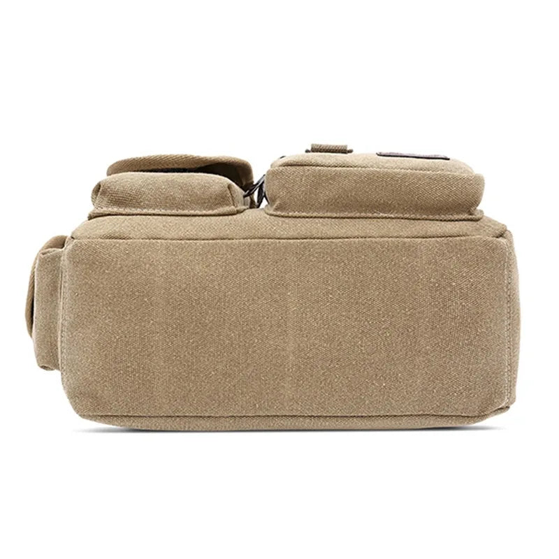 Durable Canvas Crossbody Bag Travel - Glamora