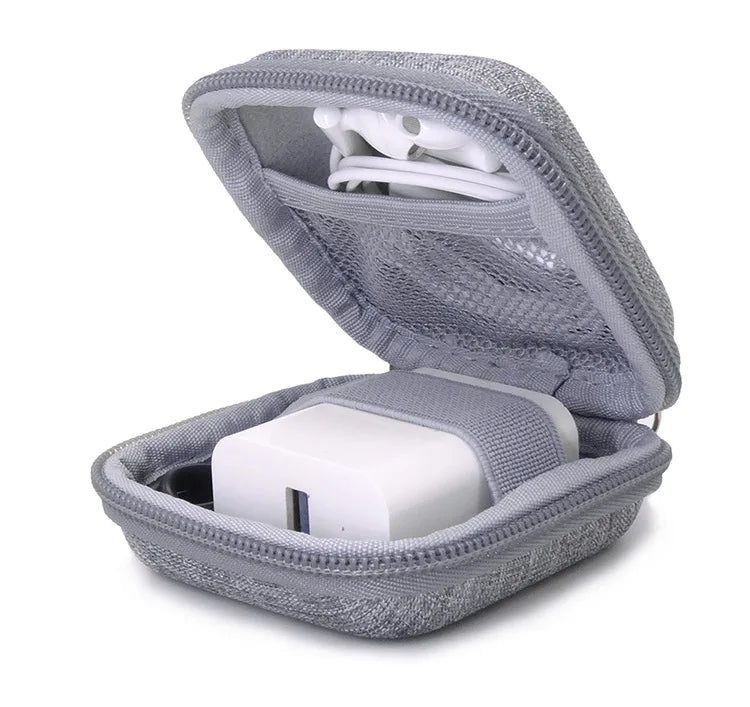 Portable Earphone Case Compact Organizer - Glamora