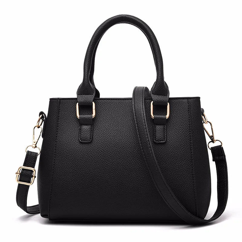 Embroidered Leather Bag Stylish Women - Glamora