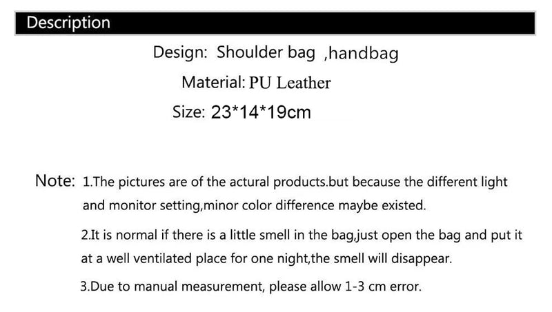 Embroidered Leather Bag Stylish Women - Glamora