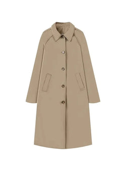 Long Trench Coat Warm Autumn Winter - Glamora