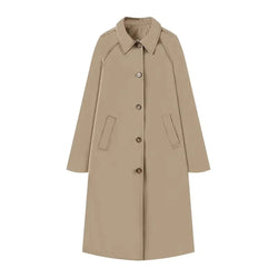 Long Trench Coat Warm Autumn Winter - Glamora
