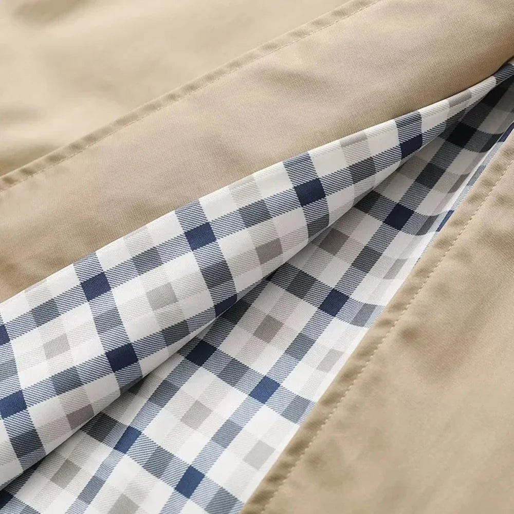 Long Trench Coat Warm Autumn Winter