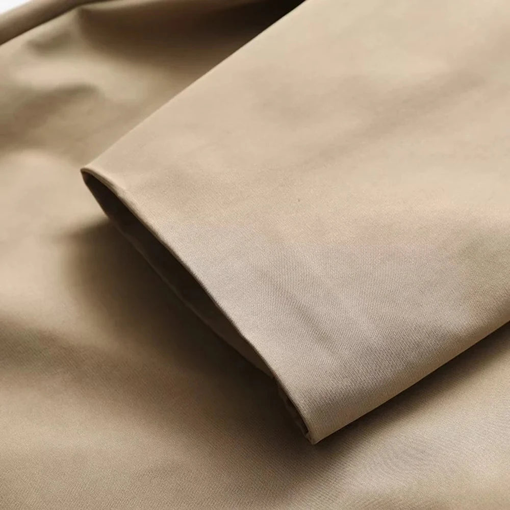 Long Trench Coat Warm Autumn Winter