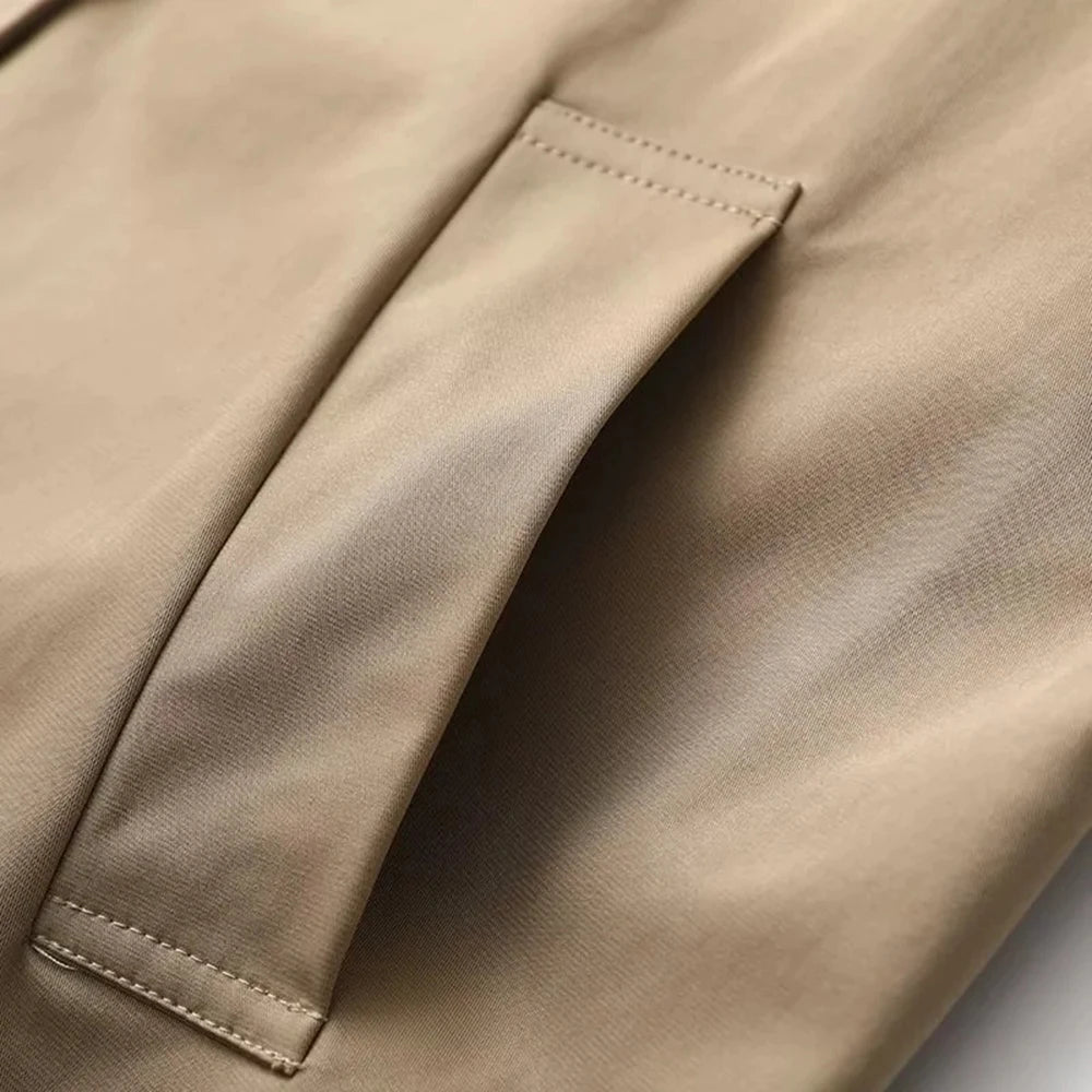 Long Trench Coat Warm Autumn Winter