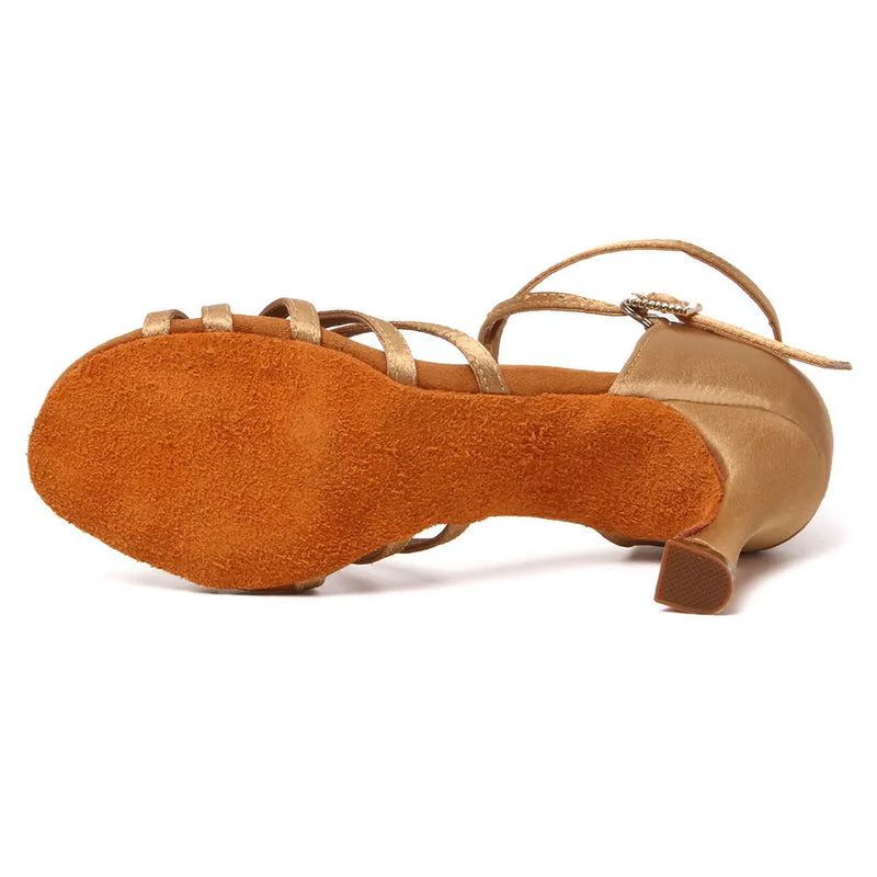 Suede Sole Latin Dance Shoes Women - Glamora