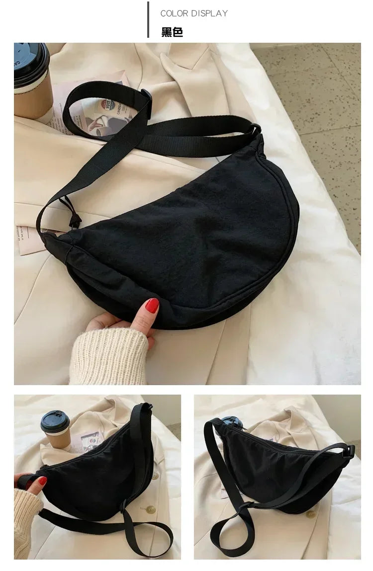 Large Capacity Nylon Tote Convenient Travel Bag - Glamora