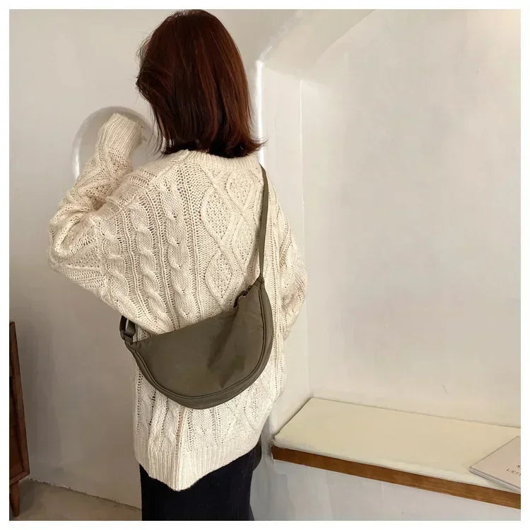 Large Capacity Nylon Tote Convenient Travel Bag - Glamora