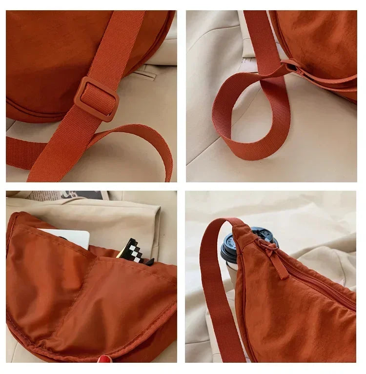 Large Capacity Nylon Tote Convenient Travel Bag - Glamora