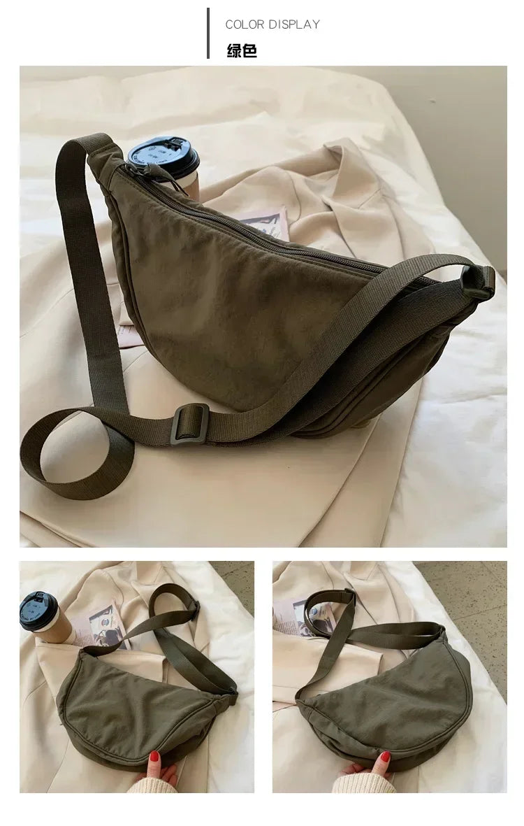 Large Capacity Nylon Tote Convenient Travel Bag