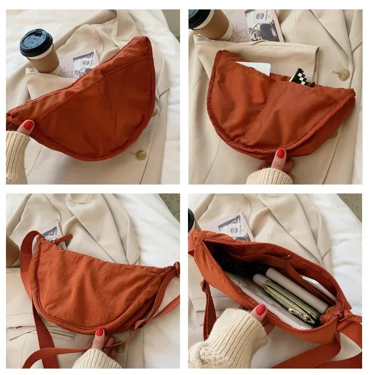 Large Capacity Nylon Tote Convenient Travel Bag