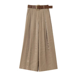 Wide Leg Pants Elegant Casual Wear - Glamora