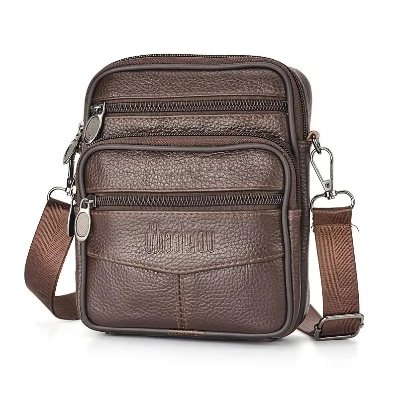 Genuine Leather Crossbody Bag Travel - Glamora