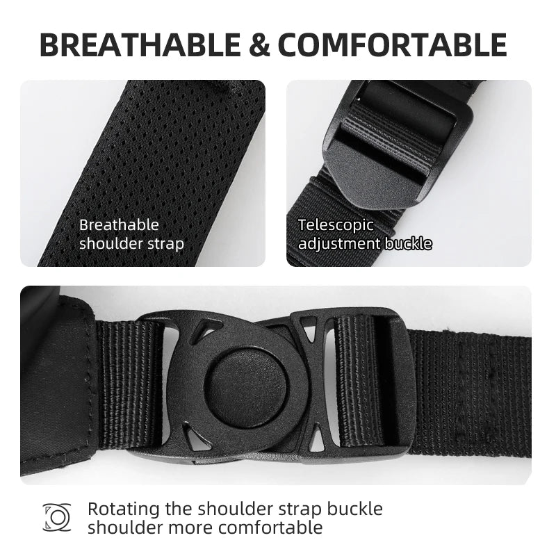 Water Repellent Crossbody Bag Daily Use