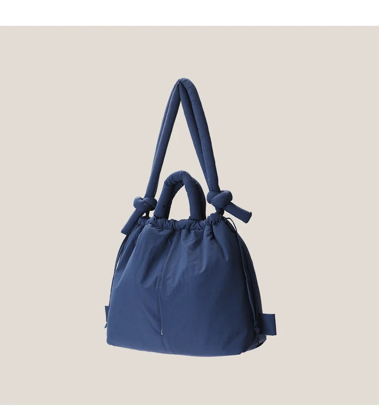 Padded Nylon Tote Bag Large Capacity - Glamora