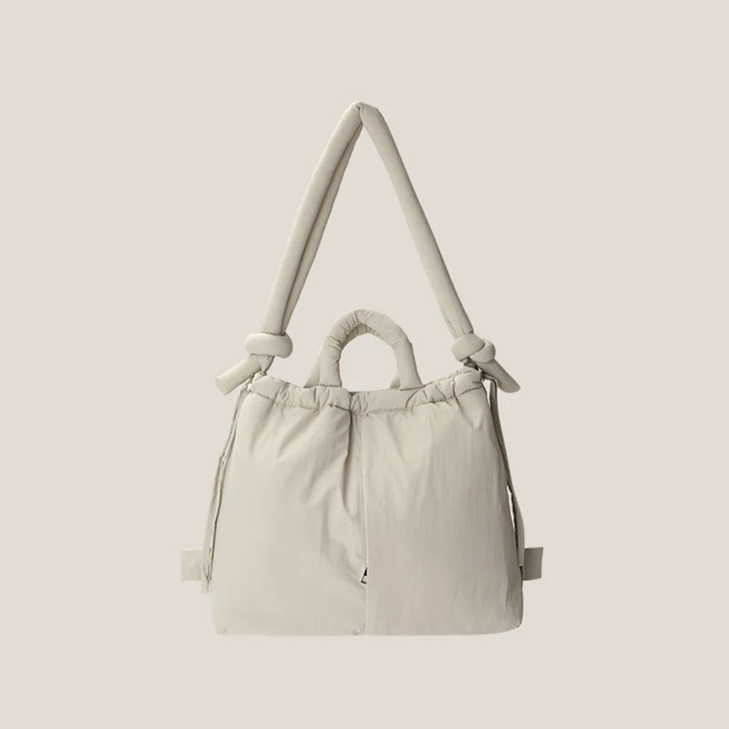 Padded Nylon Tote Bag Large Capacity - Glamora