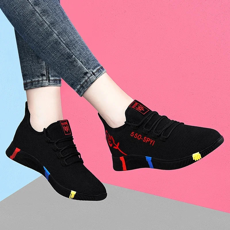 Lightweight Air Mesh Sneakers Casual Women - Glamora