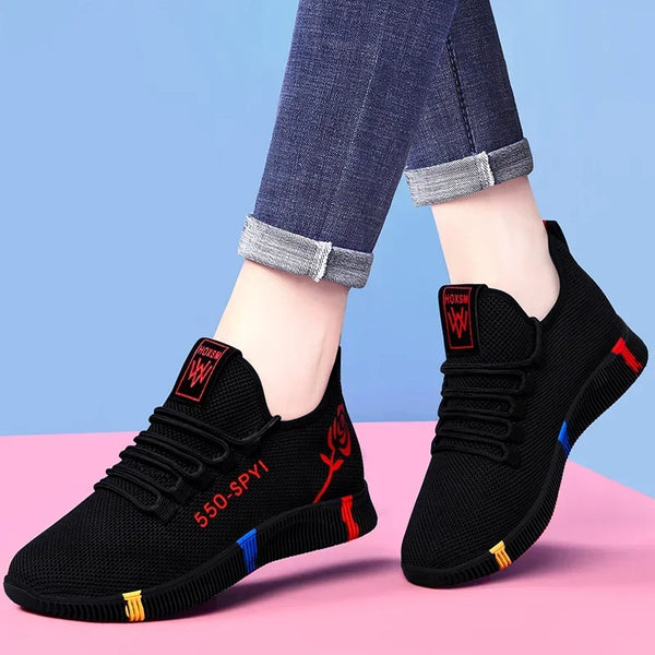 Lightweight Air Mesh Sneakers Casual Women - Glamora