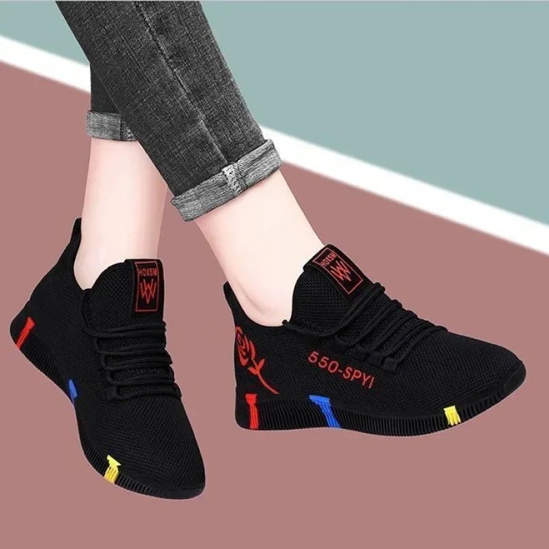 Lightweight Air Mesh Sneakers Casual Women - Glamora