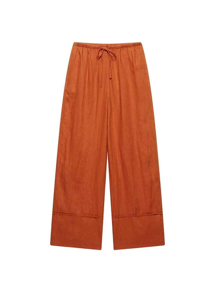 Elegant Blouse Trouser Set Comfortable Workwear - Glamora