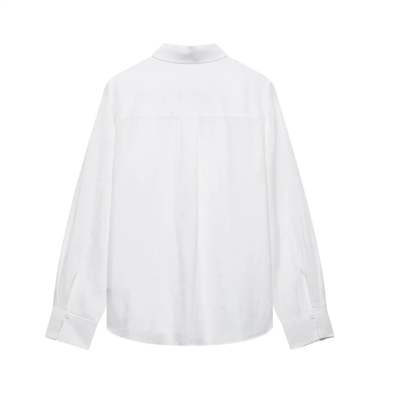 Elegant Blouse Trouser Set Comfortable Workwear - Glamora