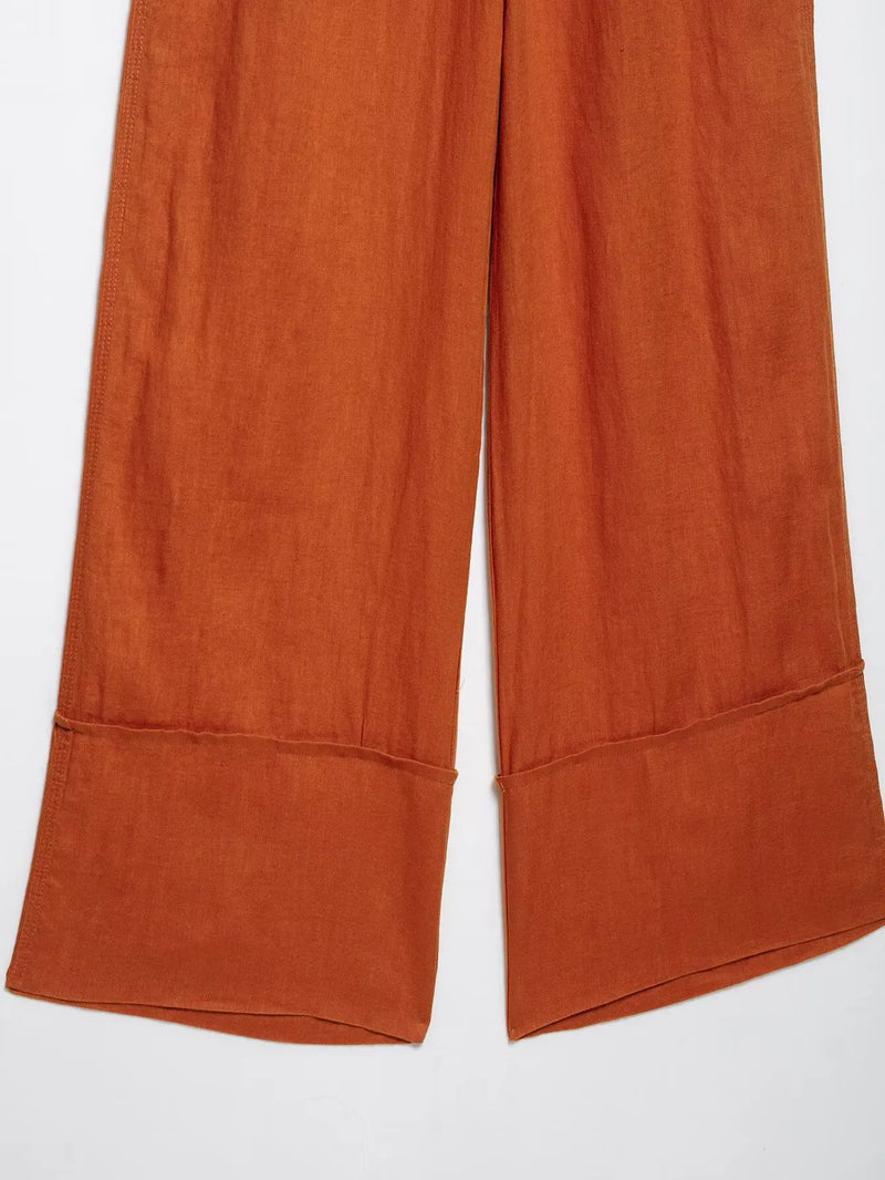 Elegant Blouse Trouser Set Comfortable Workwear - Glamora