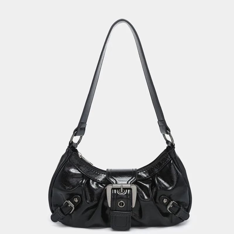 Vintage Leather Bag Stylish Spring Accessory - Glamora