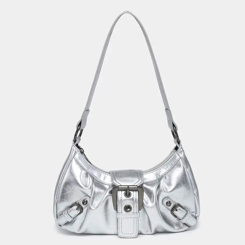 Vintage Leather Bag Stylish Spring Accessory - Glamora