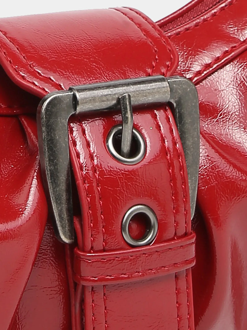 Vintage Leather Bag Stylish Spring Accessory - Glamora
